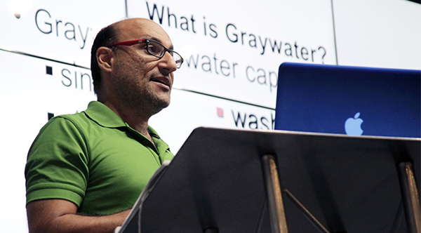 Fouad Jaber teaches stormwater course