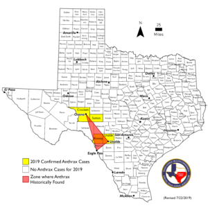 texas anthrax triangle