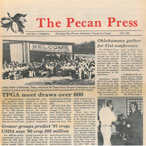 The Pecan Press front page
