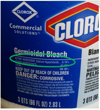 cleaning wipes ingredient list