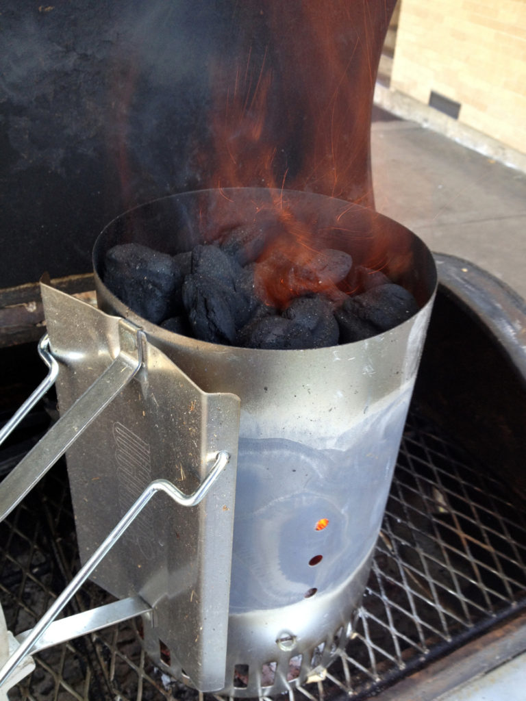 charcoal chimney without lighter fluid