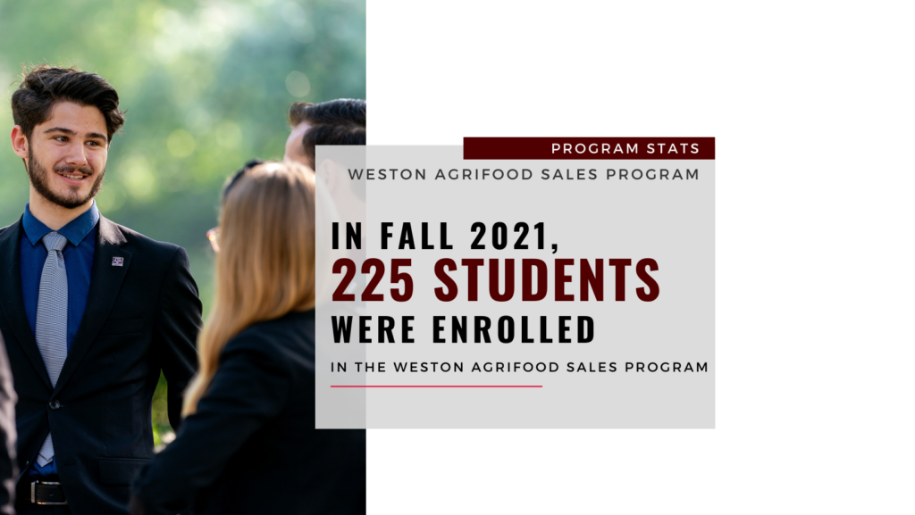 In the fall of 2021, 225 student were enrolled in the program