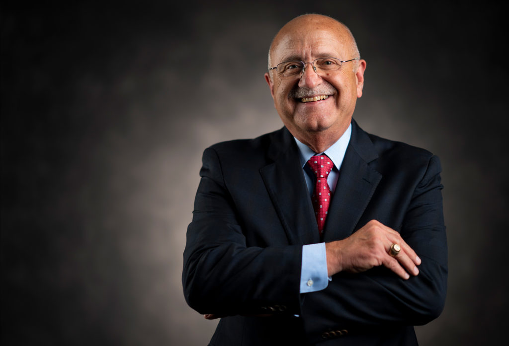 A smiling man in a business suit - new VIce Chancellor and Dean of Agriculture Jeffrey Savell