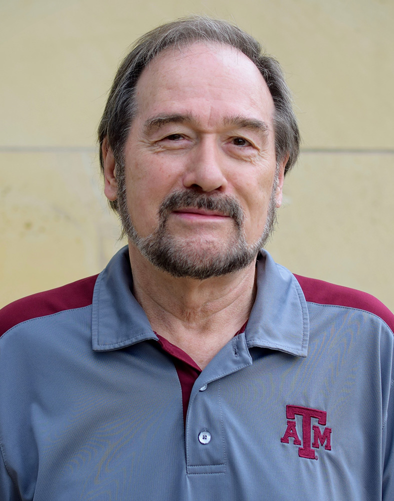 A man in a Texas A&M shirt, Viktor Grichko