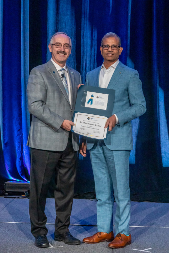 Bhimu Patil was awarded the American Chemical Society Fellow.