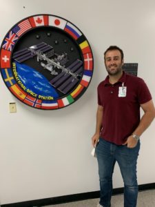 Post-doctoral fellow Borja Barbero Barcenilla at Kennedy Space Center in Cape Canaveral in Florida. 