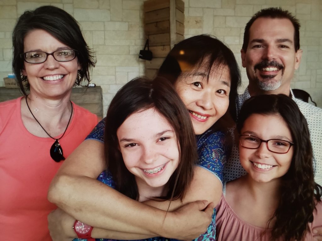 two families mix together in the States' 4-H International Exchange Program