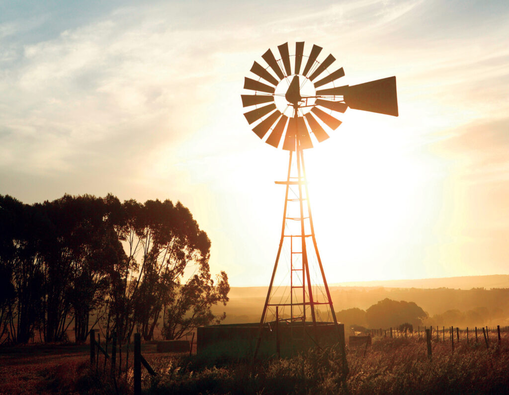 A windmill is in a pasture with a sunny sky in the background. Medina County residents can have their well water tested at a Texas Well Owner Network event on Feb. 7 in Hondo. (